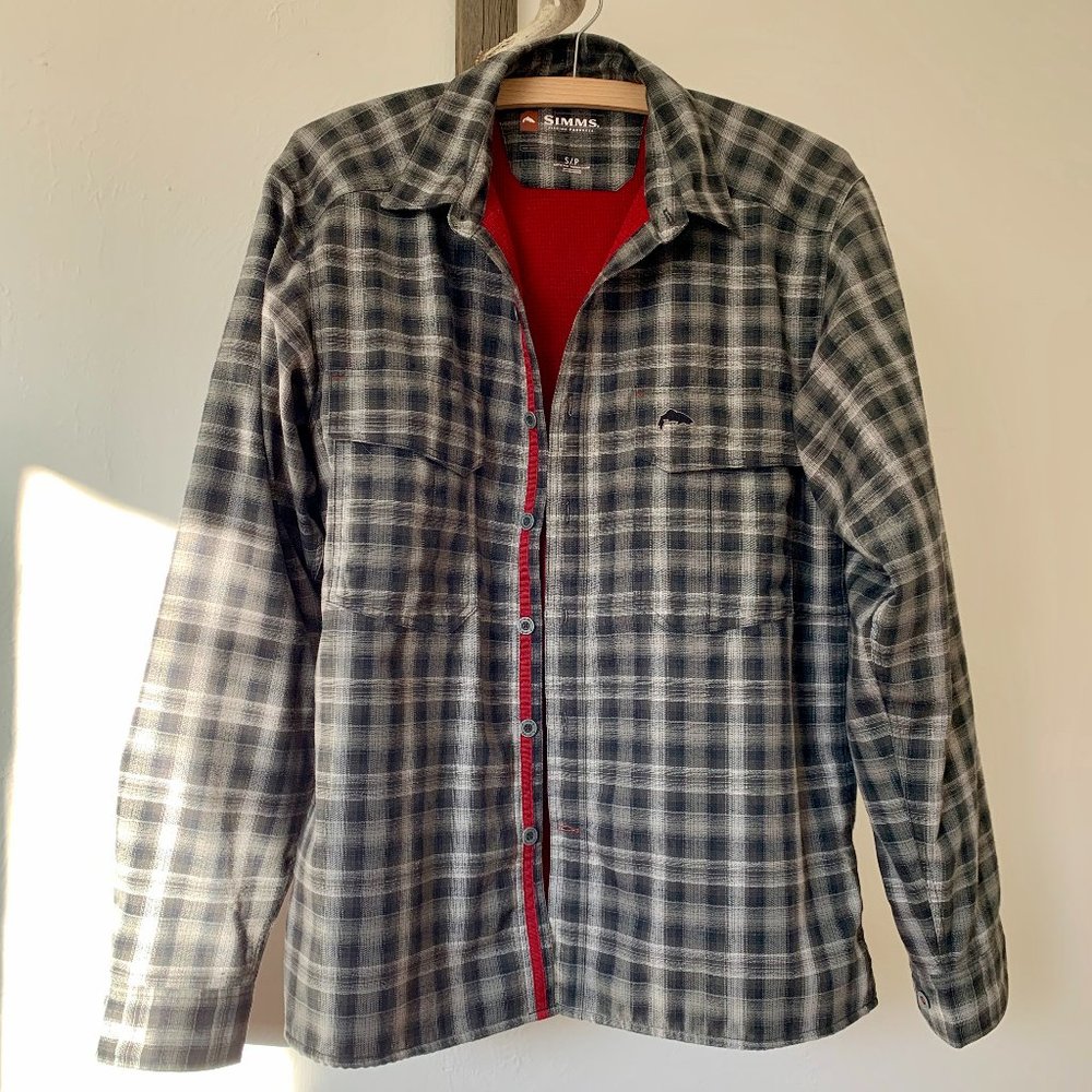 Fleece Lined Flanel Simms GUIDE Shirt